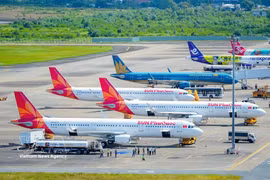 Sun PhuQuoc Airways ’s first commercial flight from Hanoi departs at 6:15 am from Noi Bai International Airport on February 25 and lands in Da Nang later the same morning. (Illustrative photo: VNA)