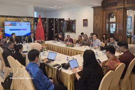 The talks held in Jakarta, Indonesia on July 15 on the China-ASEAN Comprehensive Strategic Partnership. (Photo: VNA)