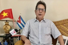 Former Cuban Ambassador to Vietnam Fredesmán Turró González (Photo: VNA)