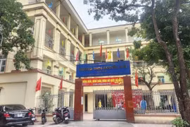 The former headquarters of the Vietnam Fatherland Front Committee of Ha Dong district in Hanoi has been converted into a school following the administrative restructuring. (File photo - Source: thoibaotaichinhvietnam.vn)
