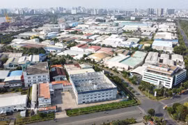 A view of Tan Thuan Export Processing Zone in Ho Chi Minh City. (Photo: VNA)