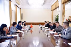 The fourth Vietnam - Algeria political consultation in Hanoi on October 27 (Photo: Vietnamese Ministry of Foreign Affairs)