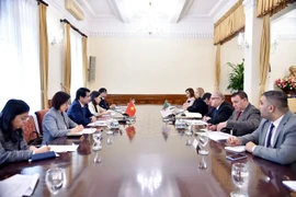 The fourth Vietnam - Algeria political consultation in Hanoi on October 27 (Photo: Vietnamese Ministry of Foreign Affairs)