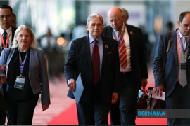 New Zealand Foreign Minister Winston Peters attends the 15th East Asia Summit Foreign Ministers' Meeting in Malaysia. (Photo: Bernama)