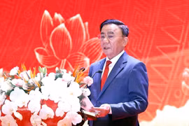 Politburo member and Permanent member of the Party Central Committee’s Secretariat Tran Cam Tu speaks at the national conference reviewing orientations and tasks for all-level People’s Councils for the 2026-2031 tenure on May 28. (Photo: VNA)