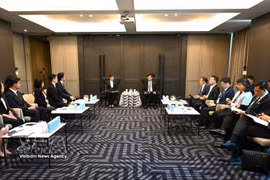 A view of the talks in Bangkok on May 28. (Photo: VNA)