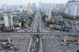 Cat Linh - Ha Dong metro line (Photo: VNA)