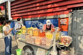 A street vendor in Thailand. (Photo: VNA)