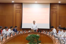 Party General Secretary To Lam chairs the meeting of the standing board of the Central Steering Committee for the Development of Science, Technology, Innovation, and Digital Transformation in Hanoi on May 29. (Photo: VNA)
