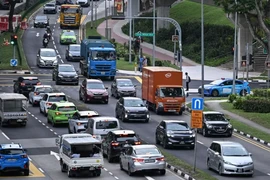 A view of traffic in Singapore. (File photo: CNA/Lan Yu)
