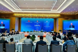 A view of the Vietnam’s Economy in 2025 and Prospects in 2026 Forum (VEPF) held in Hanoi on December 16 (VNA)