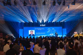 Intel Product Vietnam Co., Ltd organises an event to mark its 20th anniversary in Vietnam. (Photo by Intel)