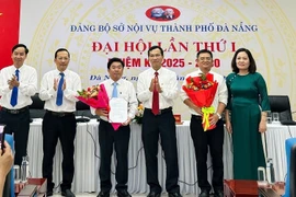 The Party Committee of the Department of Home Affairs of Da Nang announces the establishment of Hoang Sa special zone's Party cell on June 16. (Source: Nhandan.vn)