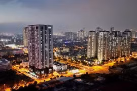 An urban complex in Hoang Mai district, Hanoi. (Photo: VNA)