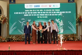 Irish Aid in Vietnam has committed 1.4 million EUR (1.62 million USD) to the Resilience First programme to strengthen climate resilience and empower ethnic minority women in 13 communes across Tuyen Quang, Quang Tri, and Phu Tho provinces. (Photo: Courtesy of CARE Vietnam