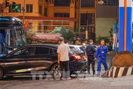 A filling station of Petrolimex in Hanoi. (Photo: VNA)