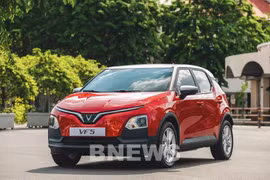 VF 5 led August sales with 2,745 units. (Photo: VNA)