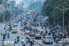 HanoiAir can forecast air quality trends over time and across locations, helping authorities guide and implement pollution control measures. - Illustrative image (Photo: VNA)