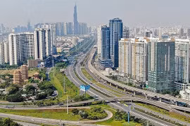 Apartments building in HCM City. 2025 is predicted to be a crucial foundation year for the real estate sector in HCM City. (Photo baoxaydung.com.vn)