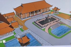 Overview of the cultural hall (Photo: VNA)