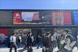 The Vietnam Pavilion at EXPO 2025 Osaka-Kansai. (Photo: VNA)