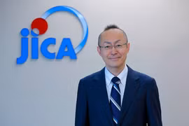 Chief Representative of JICA Vietnam Office Kobayashi Yosuke (Photo courtesy of JICA)