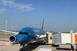 A Vietnam Airlines aircraft (Photo: VNA)