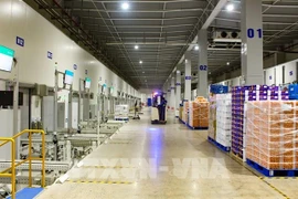 NECS is considered one of the flagship projects with an automated cold storage system capable of holding more than 110,000 pallets. (Photo: VNA)
