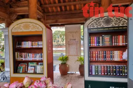 A corner of the reading space at Van Lake (Photo: VNA)