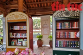 A corner of the reading space at Van Lake (Photo: VNA)