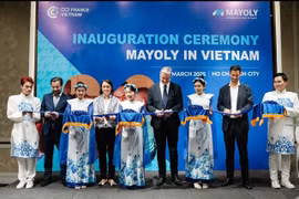 At the inauguration ceremony (Photo: VNA)