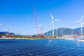 Trungnam Group's renewable energy complex in Thuan Bac district, Ninh Thuan province. (Photo: VNA)