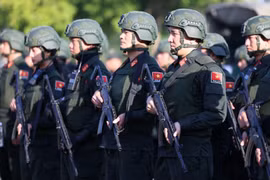 Vietnam’s Formed Police Unit No. 1 has been officially approved for an upgrade from Level 2 to Level 3 under the UN Peacekeeping Capability Readiness System. (Photo: congannhandan.vn)
