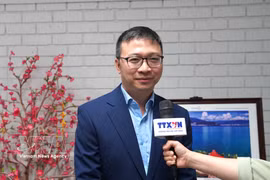 Do Gia Thang, Secretary-General of the Vietnam Business Association in Australia (VBAA) and Chairman of the Vietnam–Australia Young Entrepreneurs Club (Photo: VNA)