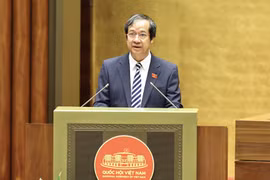 Minister of Education and Training Nguyen Kim Son speaks at the event (Photo: VNA)