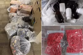 Around 18,000 units of illegal items were seized during a raid on March 21. (Photo: HSA) 