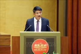 Prosecutor General of the Supreme People’s Procuracy Nguyen Huy Tien delivers a report on the operations of the Supreme People’s Procuracy during the 2021–2026 tenure on October 20. (Photo: VNA) 