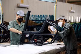 At Giang Dien Industrial Park in Dong Nai province (Photo: VNA)