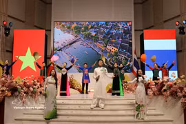A cultural activity of the Vietnamese community in Thailand (Photo: VNA)