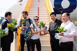 The 20th million international visitor marks a milestone in Vietnam tourism. (Photo: Sun Group)
