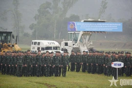 At the rehearsal (Photo: qdnd.vn)