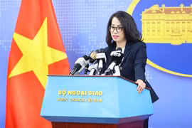 Spokeswoman of the Ministry of Foreign Affairs Pham Thu Hang. (Photo: VNA)