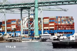 A port in California of the US (Photo: Xinhua/VNA)