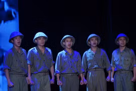Artists from the Vietnam National Drama Theatre will both sing and act in the musical “Cafe Banh Mi” (Photo: VietnamPlus)