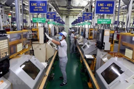 A Japanese-invested factory in Tan Thuan Export Processing Zone, Ho Chi Minh City. (Photo: VNA)