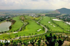 A corner of a golf course in Bac Ninh province (Photo: VNA)