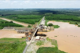 Phuoc Hoa reservoir area (Photo: VNA)