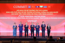 Deputy PM Bui Thanh Son (centre) and heads of delegations at the event (Photo: baochinhphu.vn)