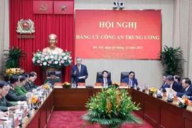 Party General Secretary To Lam speaks at the Central Public Security Party Committee's conference in Hanoi on December 4. (Photo: VNA)