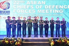 ASEAN Chiefs of Defence Forces attend the 22nd ASEAN Defence Chiefs’ Meeting in Kuala Lumpur, Malaysia. (Photo: VNA)